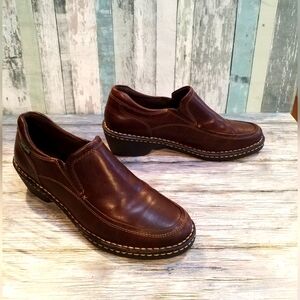 Brown Leather Eastland Women's Shoes Size 11
